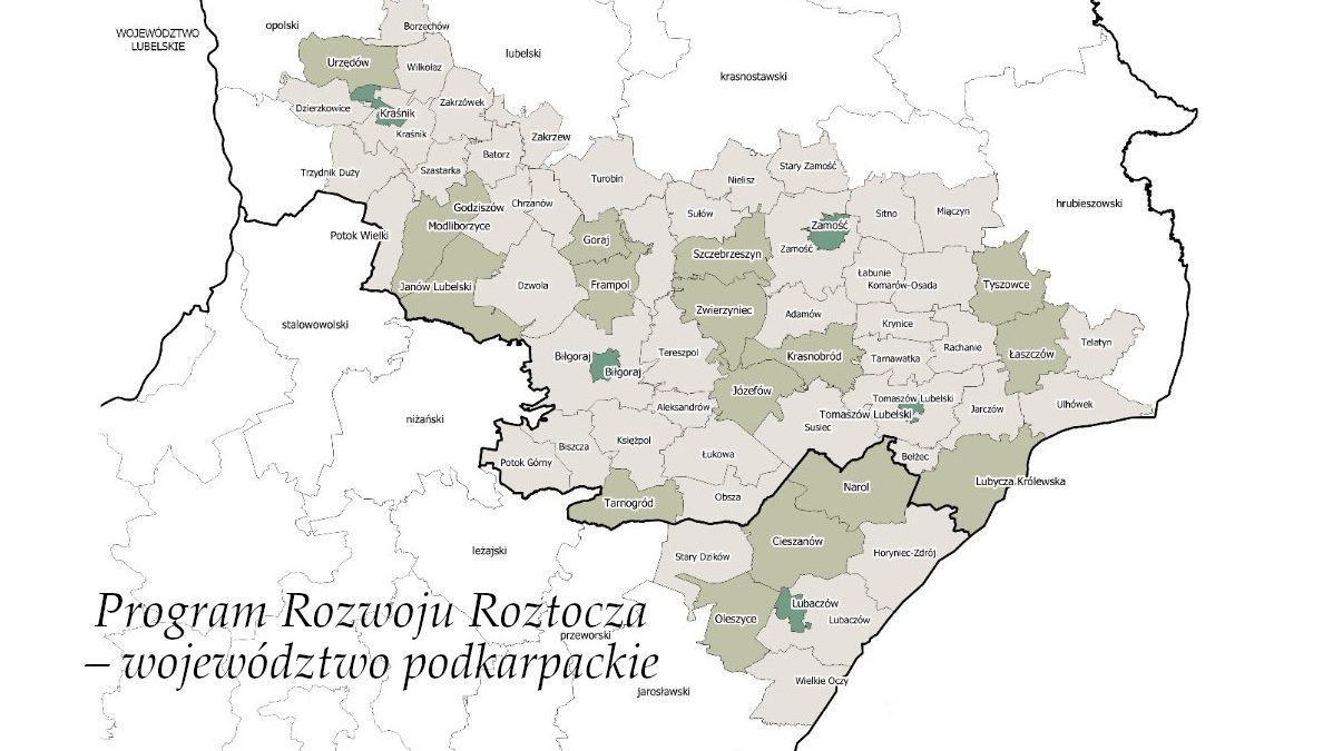 Konsultacje społeczne Programu Rozwoju Roztocza