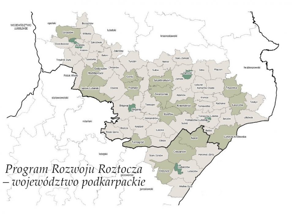 Konsultacje społeczne Programu Rozwoju Roztocza